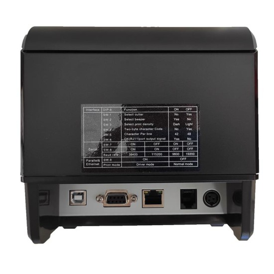 NG 850 ΘΕΡΜΙΚΟΣ ΕΚΤΥΠΩΤΗΣ, 80mm, USB / Serial / Ethernet