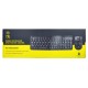 NG ΣΕΤ ΠΛΗΚΤΡΟΛΟΓΙΟ / ΠΟΝΤΙΚΙ KBS302GR USB BLACK