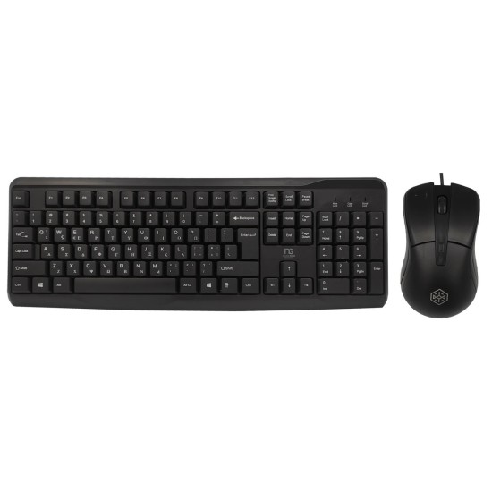 NG ΣΕΤ ΠΛΗΚΤΡΟΛΟΓΙΟ / ΠΟΝΤΙΚΙ KBS302GR USB BLACK