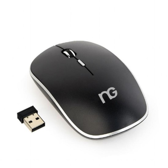 NG ΑΣΥΡΜΑΤΟ ΠΟΝΤΙΚΙ NG-MUSW-4B-01 USB ΜΑΥΡΟ