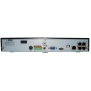 NG H.265 NVR ΚΑΤΑΓΡΑΦΙΚΟ, 4CH, 1HDD SLOT, POE